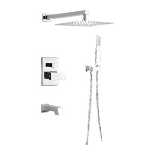 High Quality American Standard Wall Mounted Brass Shower Shower head Faucet Set Shower Sets