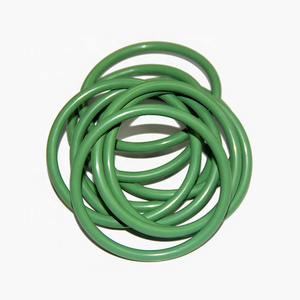 Factory customization free sample silicone NBR CR epdm high temperature o ring green rubber o ring