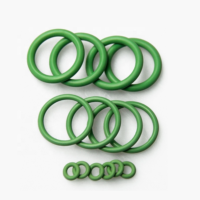 Factory customization free sample silicone NBR CR epdm high temperature o ring green rubber o ring