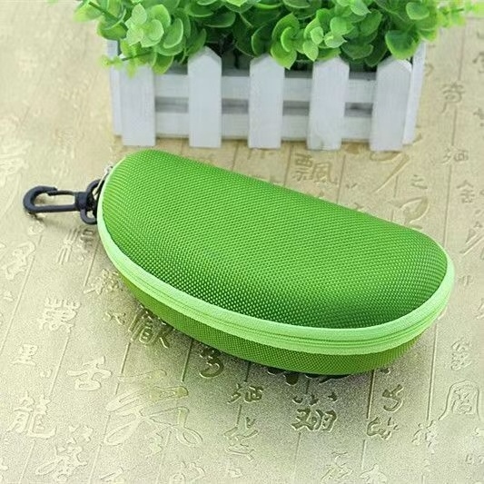 2021 Hot Sale sunglasses cases package Custom Logo Big Size Portable Zip Eva Sunglasses Case