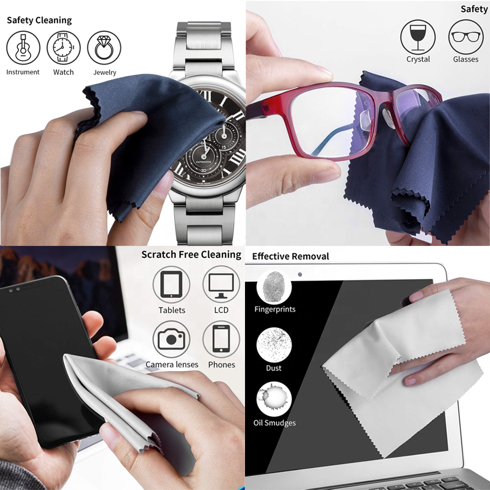 Eyeglasses Optics Electronic Screens Cell Phones Lens Glasses Camera Lenses Microfiber Cleaning ClothsCleaner Cloths Wipes