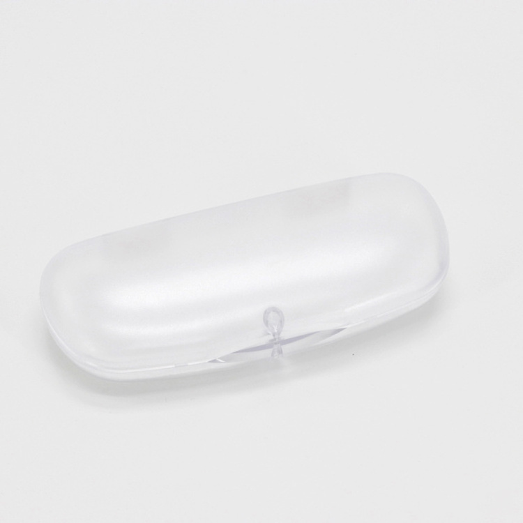 Wholesale Unique Glasses Cases Eyeglass Case Eyeglass Frame Holders Multiple Color Clear Plastic A6 Plastic Simple Opp Bag White