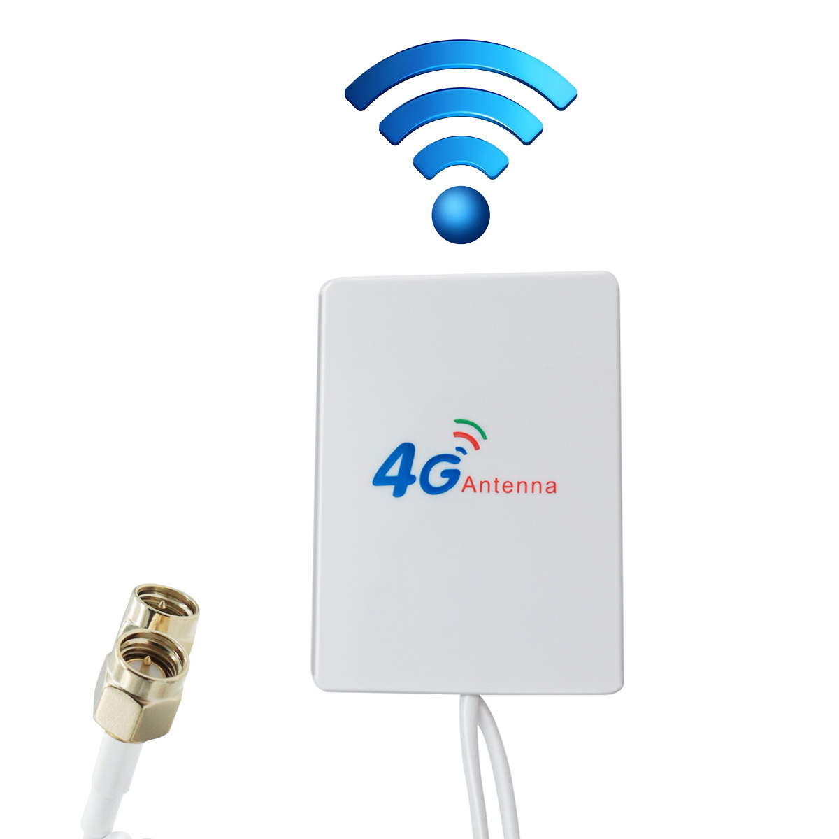 dual interface SMA small flat panel high gain router Internet card external antenna 4G LTE antenna