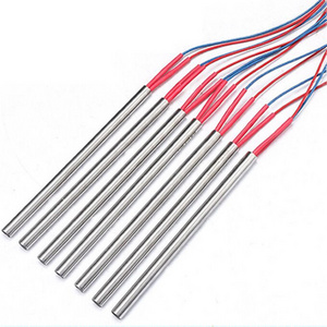 24v 80 watts 100w stainless steel air electric resistance heating rod 3d printer heater cartridge