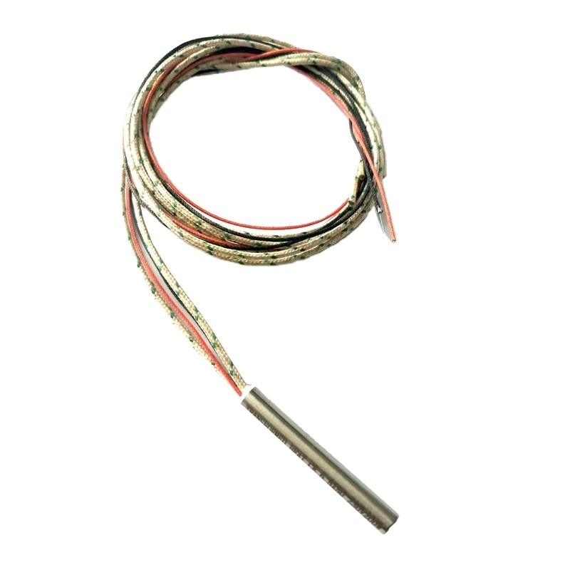 Fast heat diffusion Cartridge heater for car Lead Wire Connectiom Way External or Internal