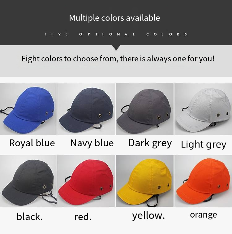 Customizable wholesale high quality ABS baseball cap cheap outdoor protective visor cap