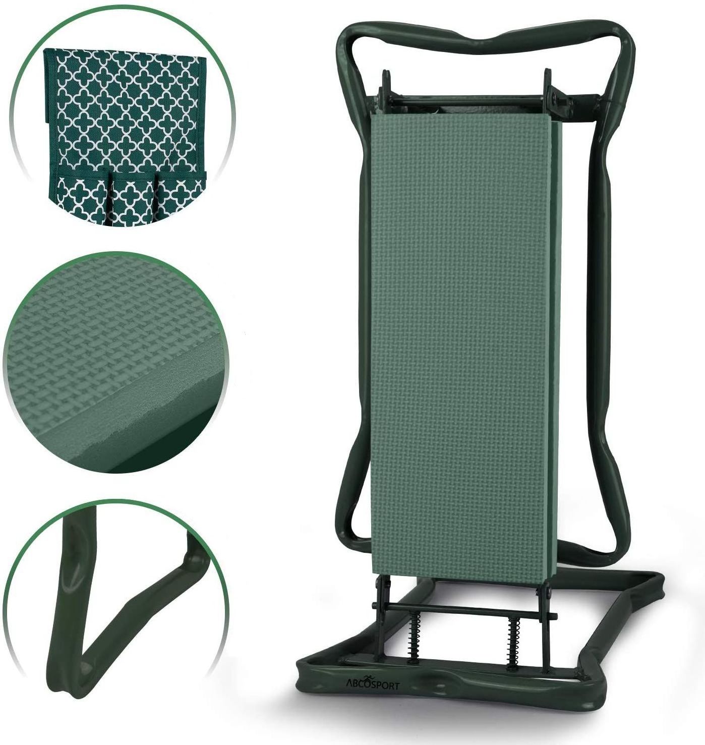 Foldable Garden Stool Heavy Duty Gardening Bench Garden Kneeler and Seat