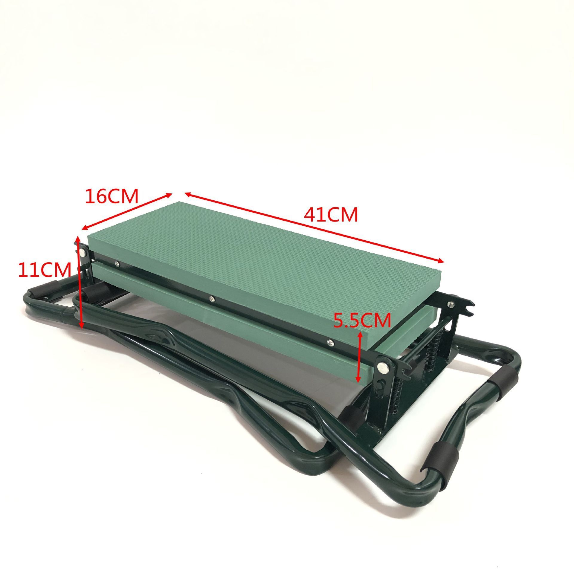 Upgrade Garden Kneeler and Seat with Pouches, Portable Foldable Gardening Workseats Bench Stools Widen EVA Foam Seats Pad