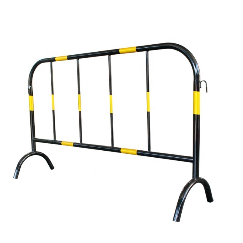 Security pedestrian barrier panel Removable Crowd Control Barrier/ Powder Coated Metal Road Barrier/Safety Traffic Barricade