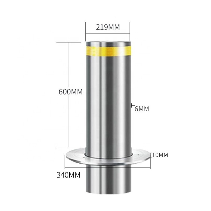 Automatic hydraulic lifting column remote control guard column school road pile parking lot retractable barricade