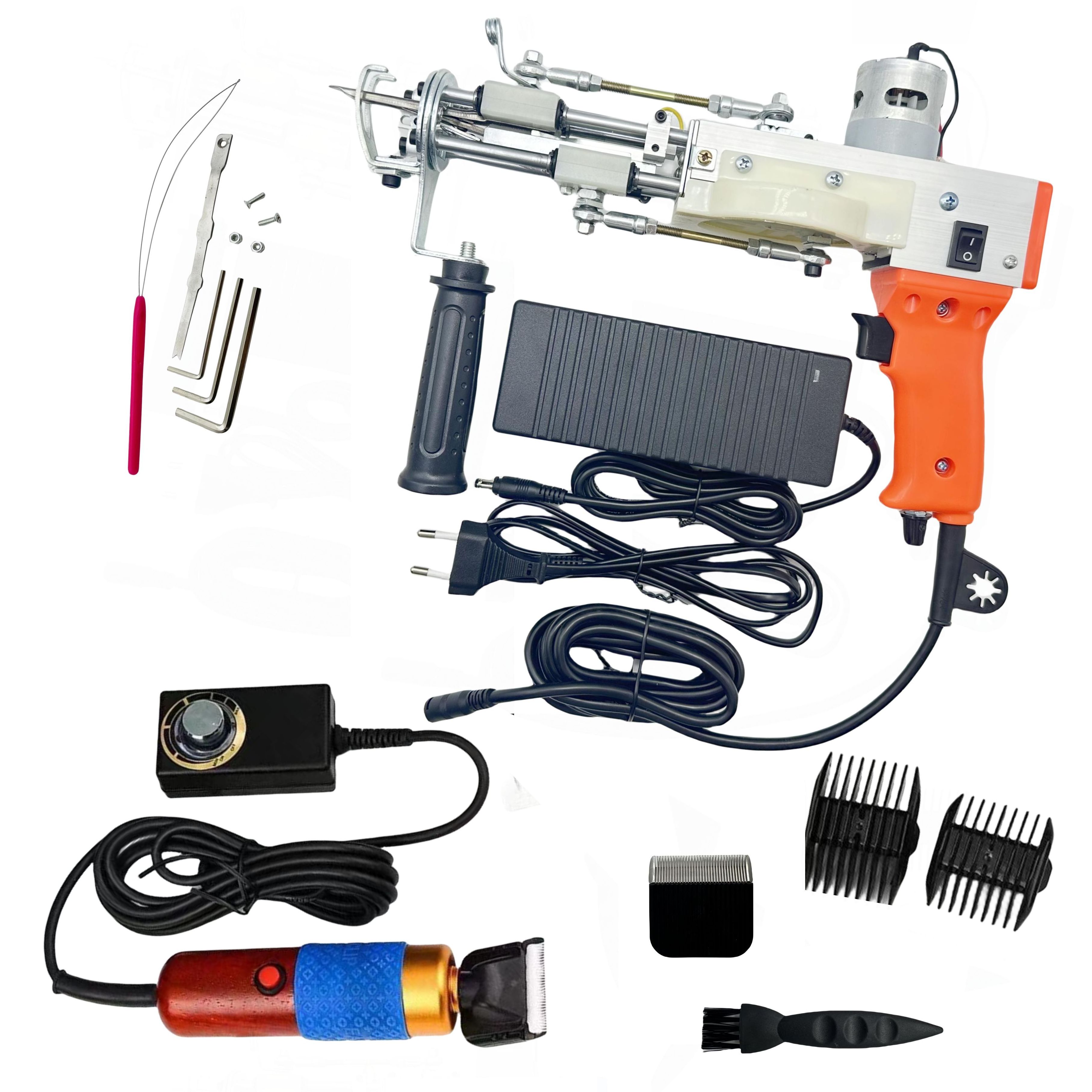 High quality Tufting Carpet Weaving Machine Electric Hand Rug Making Tufting Gun Cut Pile Carpet Tufting Gun