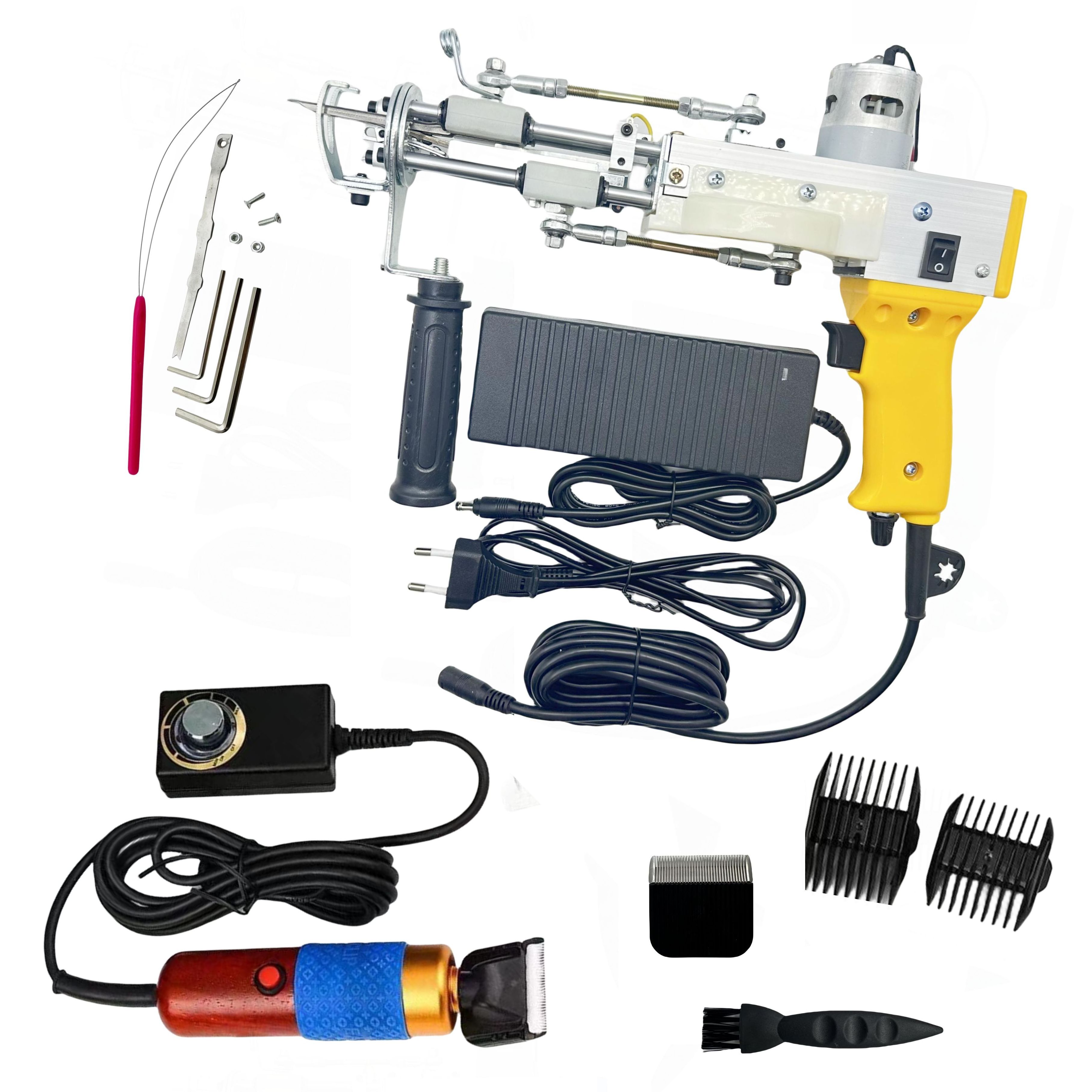 High quality Tufting Carpet Weaving Machine Electric Hand Rug Making Tufting Gun Cut Pile Carpet Tufting Gun