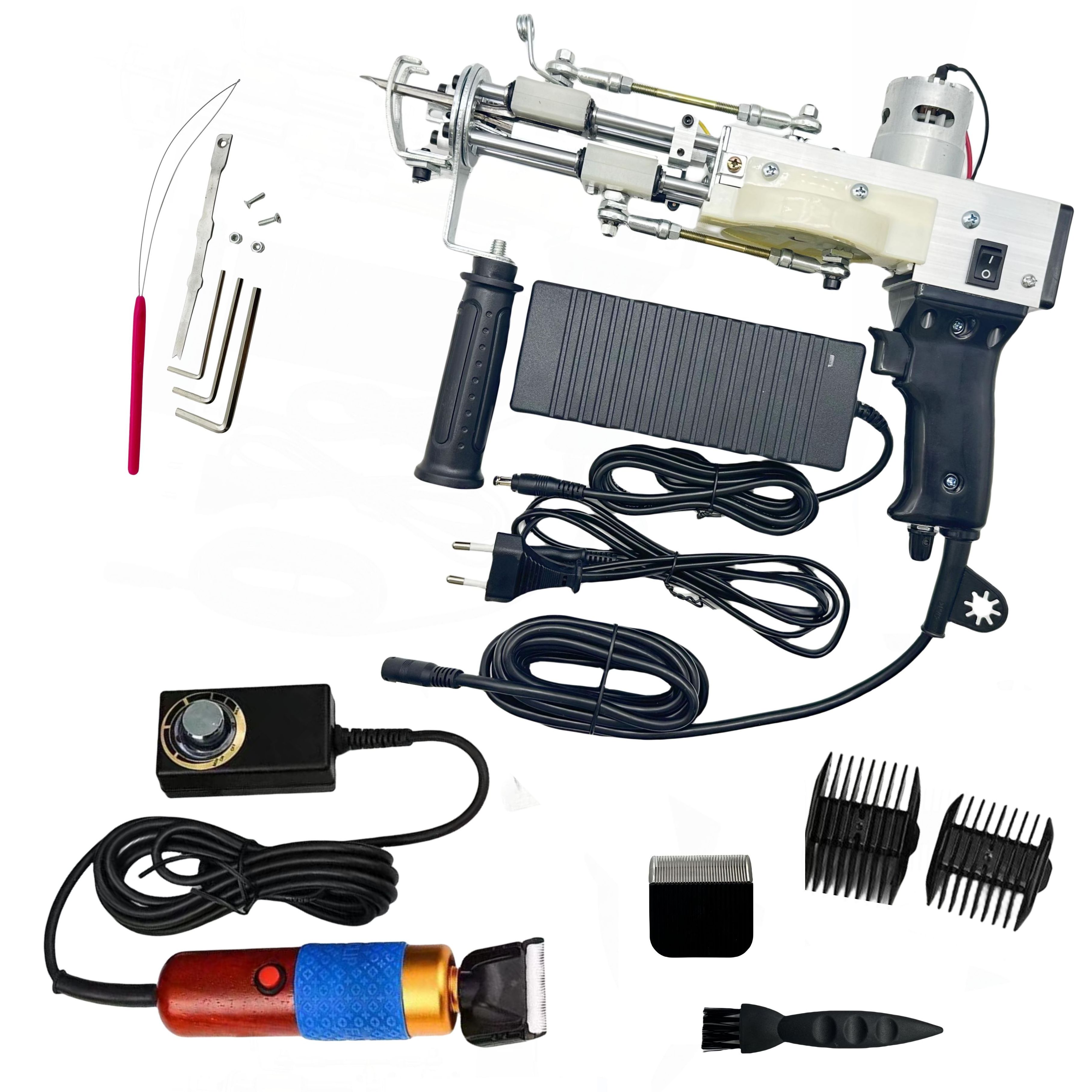 High quality Tufting Carpet Weaving Machine Electric Hand Rug Making Tufting Gun Cut Pile Carpet Tufting Gun