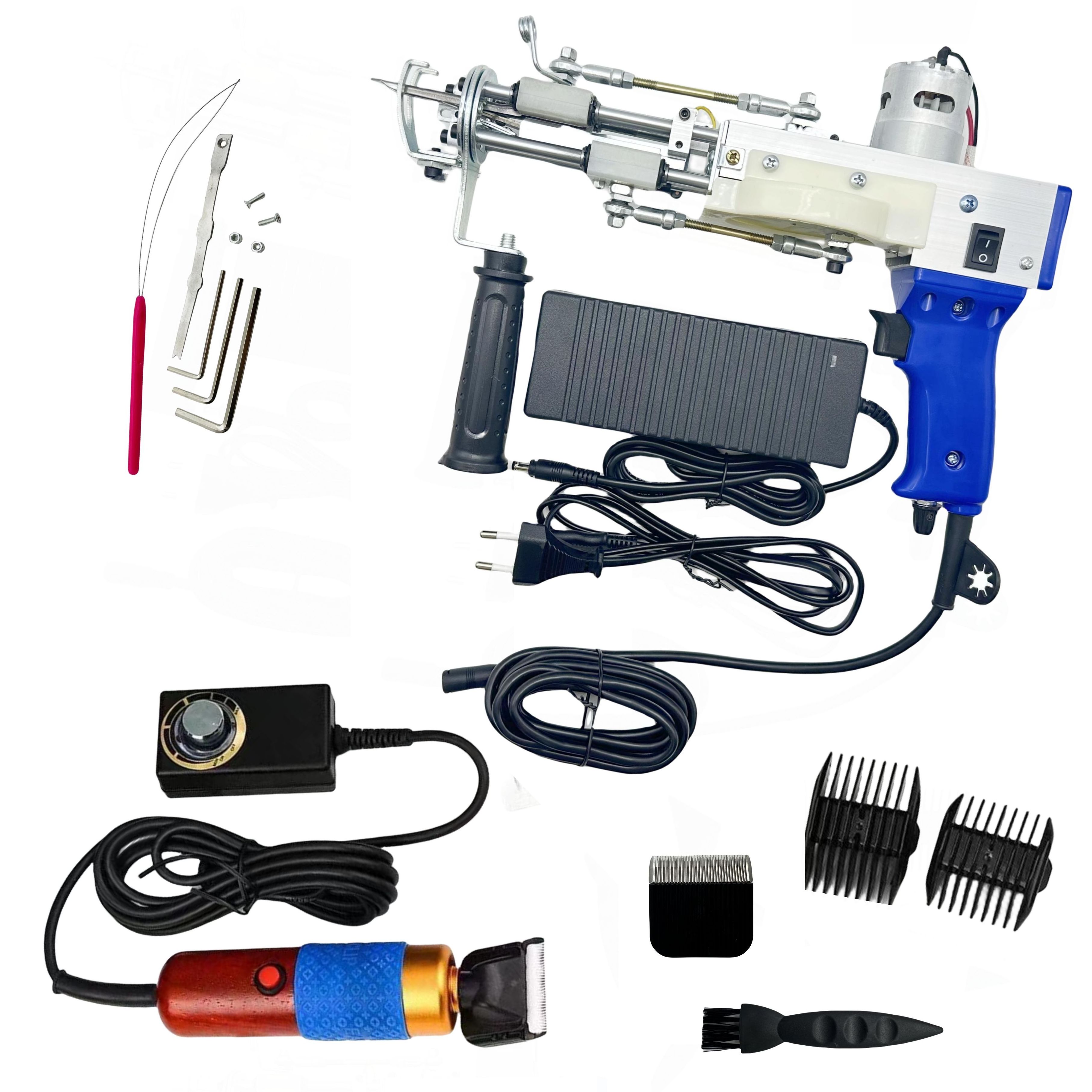 High quality Tufting Carpet Weaving Machine Electric Hand Rug Making Tufting Gun Cut Pile Carpet Tufting Gun