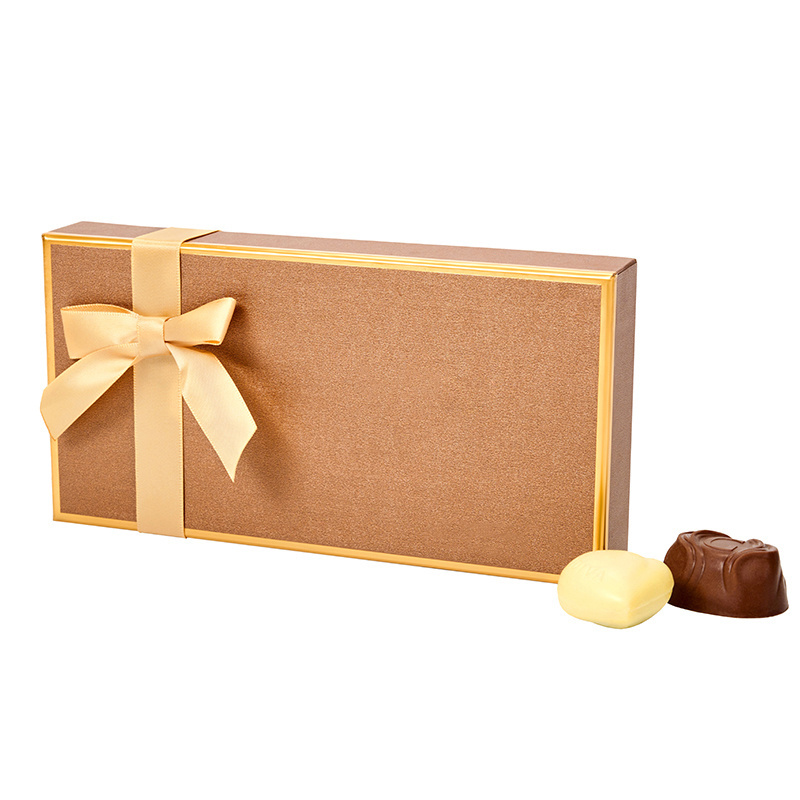 in Stock 8 Count Recyclable Rigid Chocolate Gift Box Universal Packaging for Chocolate Candy Food Safe