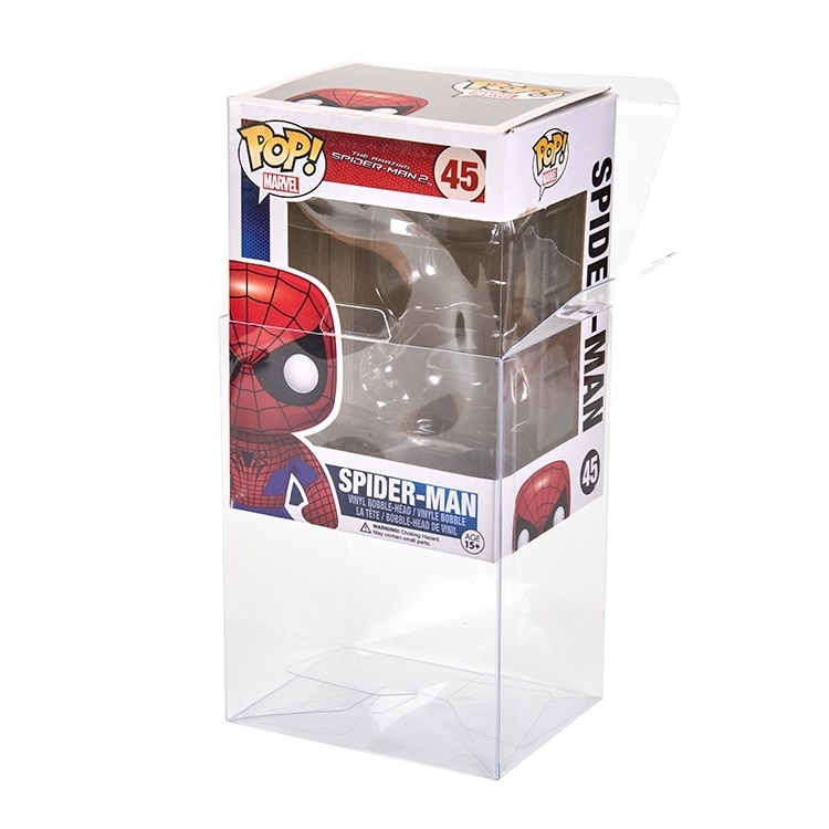 Wholesale Retail High Quality 4'' Protector 0.5mm Display Boxes Transparent Plastic Packaging Funko Pop