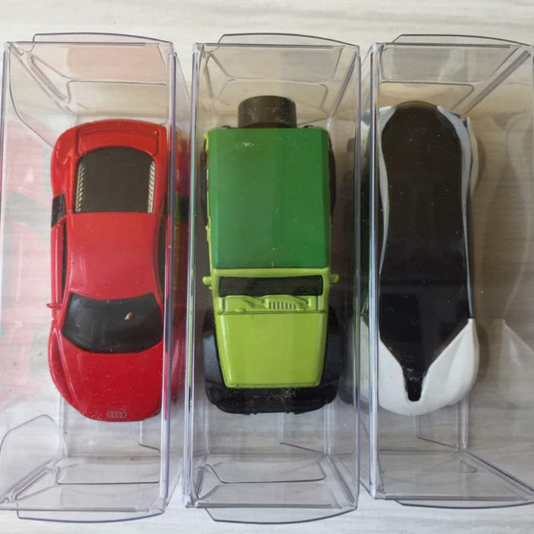 Popular Diecast MatchBox Car Box Transparent Hotwheels Protector Vehicle Box For Toy Car MatchBox Packaging