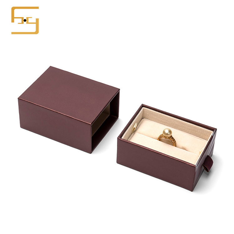 New design luxury box ring necklace jewelry set display stand suitable for wedding rings box