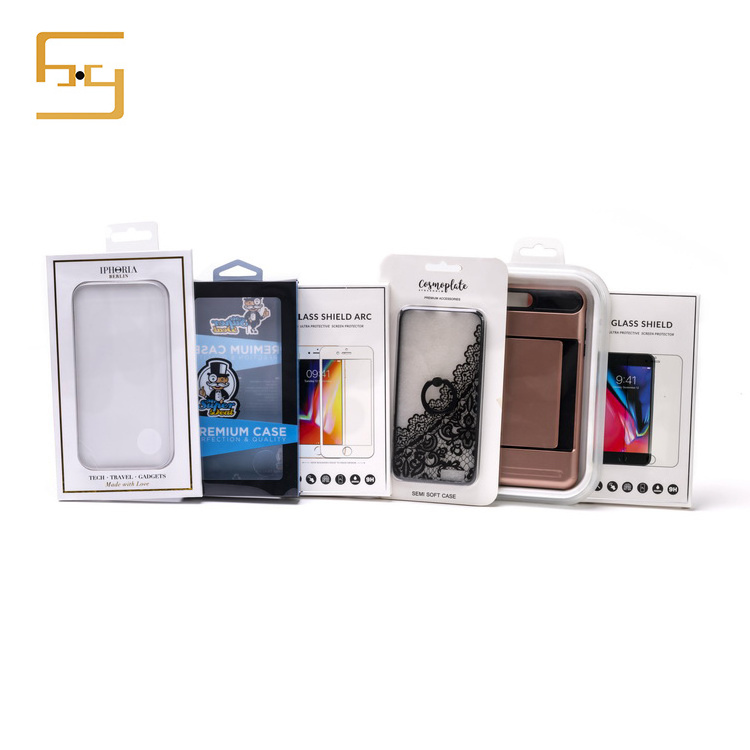 Factory Wholesale PVC Plastic Custom Cell Phone Case Packaging