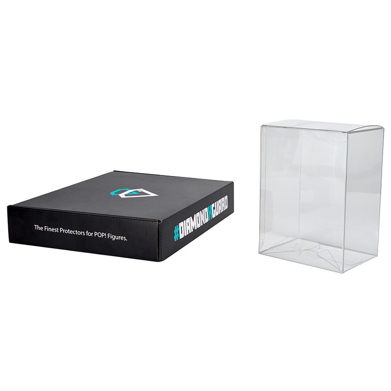 Wholesale Retail High Quality 4'' Protector 0.5mm Display Boxes Transparent Plastic Packaging Funko Pop