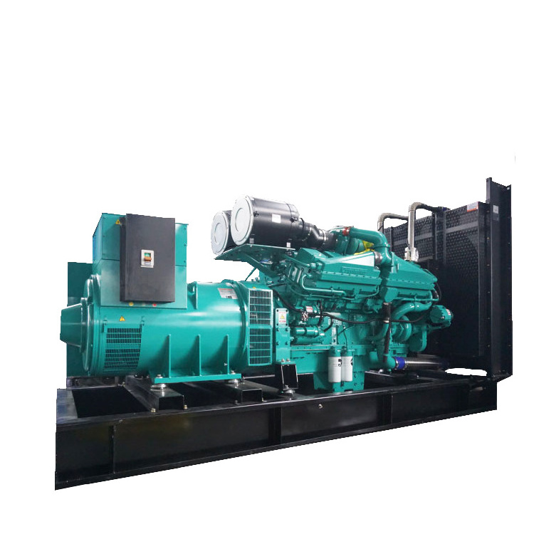 Low Price Guaranteed Quality brushless excitation synchronous generator 1200kva 1000kw genset