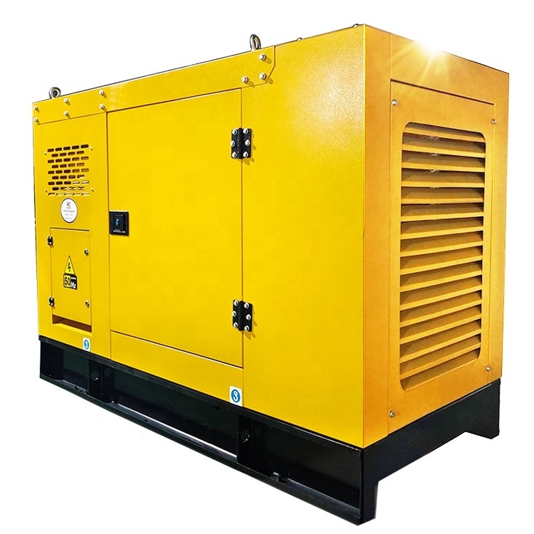 Silent Ricardo diesel generator set 80 KW 100 kva electric plant generator price ghana