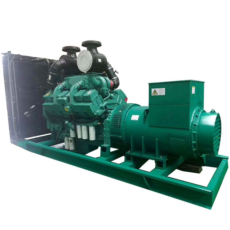 Low Price Guaranteed Quality brushless excitation synchronous generator 1200kva 1000kw genset