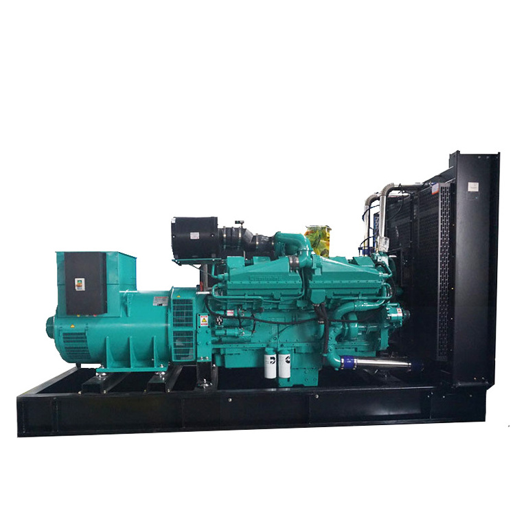 Low Price Guaranteed Quality brushless excitation synchronous generator 1200kva 1000kw genset