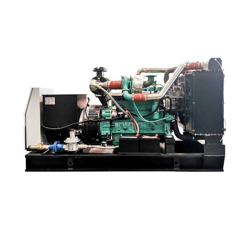 Biogas LPG Natural 300 kw natural gas generator 375kva gas generator with 100% Copper Alternator