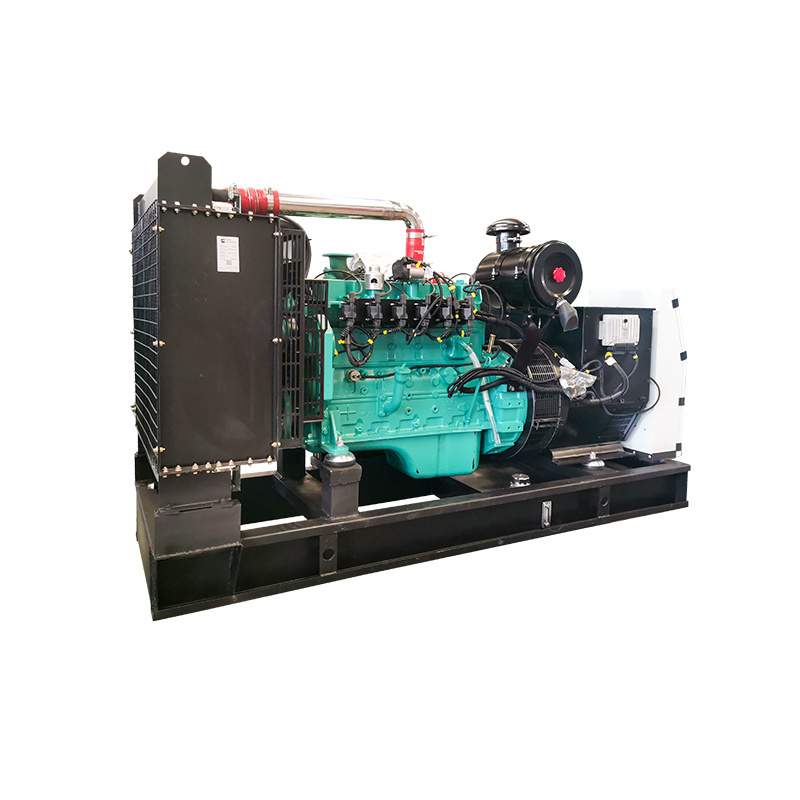 Biogas LPG Natural 300 kw natural gas generator 375kva gas generator with 100% Copper Alternator