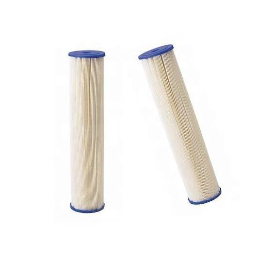 High Quality 10 20 Inch Paper Pleated Filter Cartridge 1/5/10/20 Micron for RO Water Treatment Machine