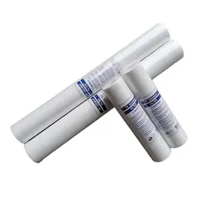 10 20 30 Inch 1 Micron 5 Micron PP Yarn Sediment Filter Cartridge Cotton Spun Polypropylene Melt Blown Filter Cartridge