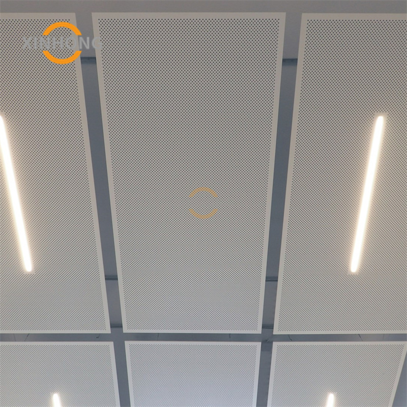 Factory Metal Ceiling Material 2x4 Acoustic Decoration Drop 3D Modern Design Stretch Aluminum Ceiling Tiles