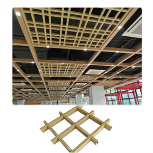 Aluminum Suspended Exposed Grid Ceiling For Interior Decoration