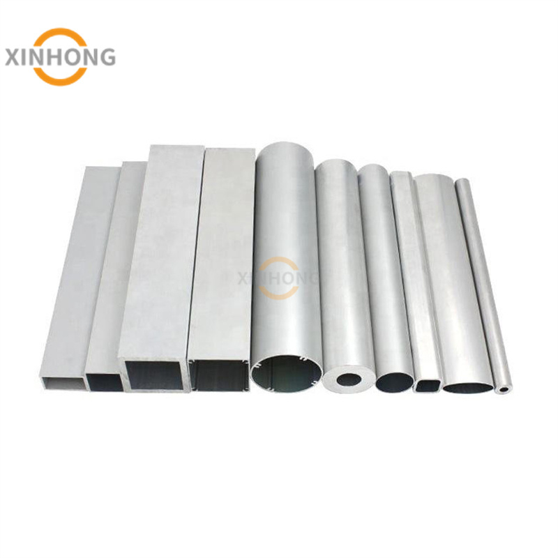 China Factory 40X40mm Aluminum Square 6061 T6 Tube Anodized Champagne Rectangular Threaded Aluminum Tube