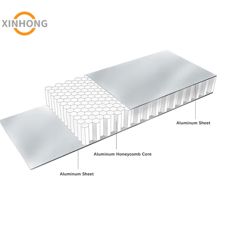 Top Quality Aluminum Sandwich Panel  FRP Board 6mm 10mm 18mm 20mm 25mm Aluminum Honeycomb Panel