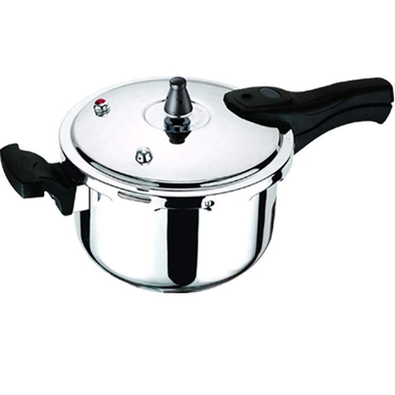 Shiny Easy-Operated Stainless Steel SS Pressure Cooker