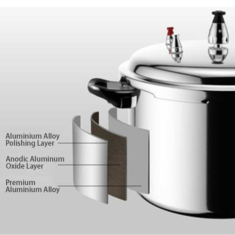 Hot selling cooking pan Aluminium gas induction Pressure Cooker