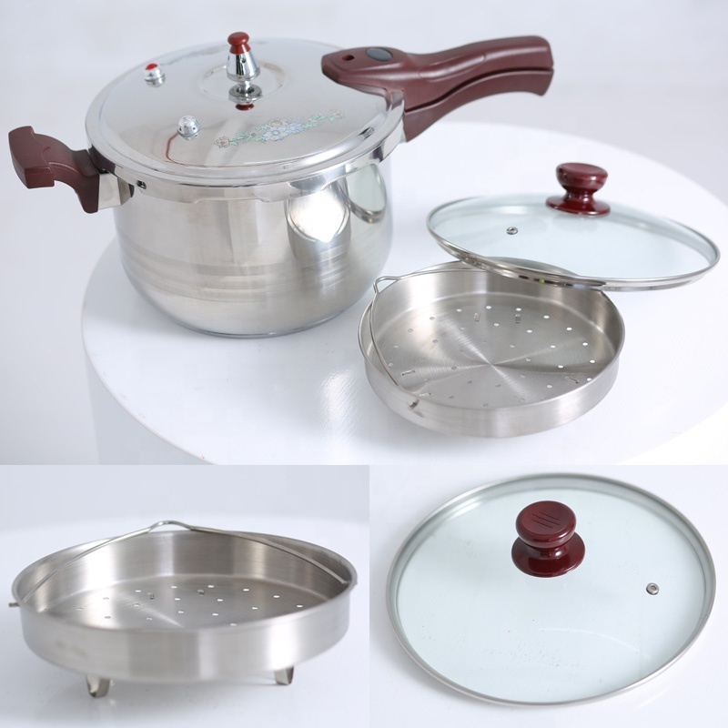 Multi-function High Quality Rice Portable Gas Pressure Induction Cooker With Visualization Lid