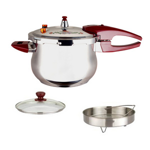 Induction Bottom portable big pressure cooker stainless steel