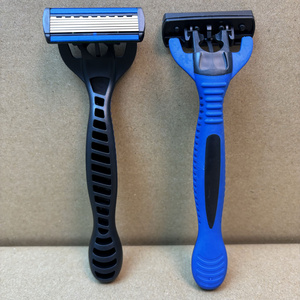 Good advanced design and excellent quality razor 3-6 blade disposable shaver razor