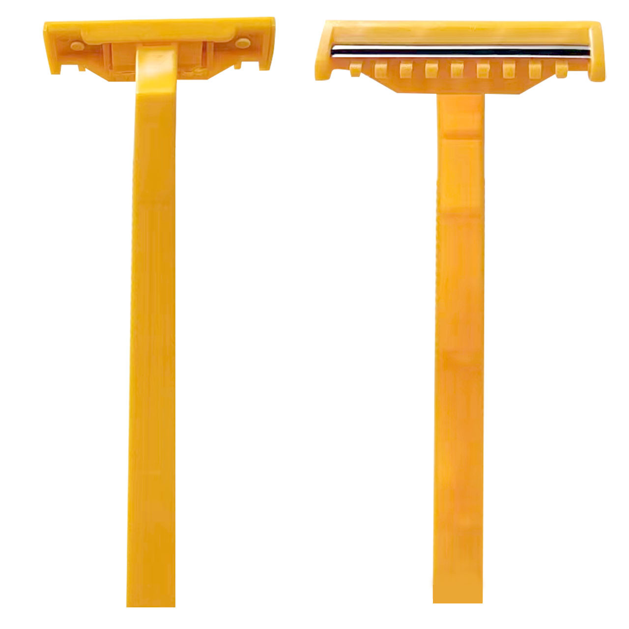 Stainless steel double edge disposable razor Sweden, no lubrication bar