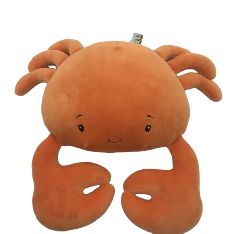 Custom 2021 High quality baby plush crab children birthday gift doll octopus stuffed toys