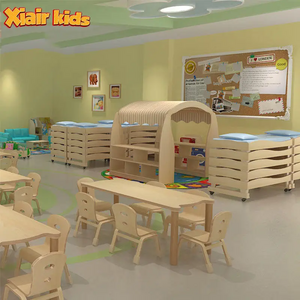 Xiair Toddle Daycare Furniture Montessori Furniture Set Daycare Supplies For Kids Wood Nursery Preschool Classroom Furniture