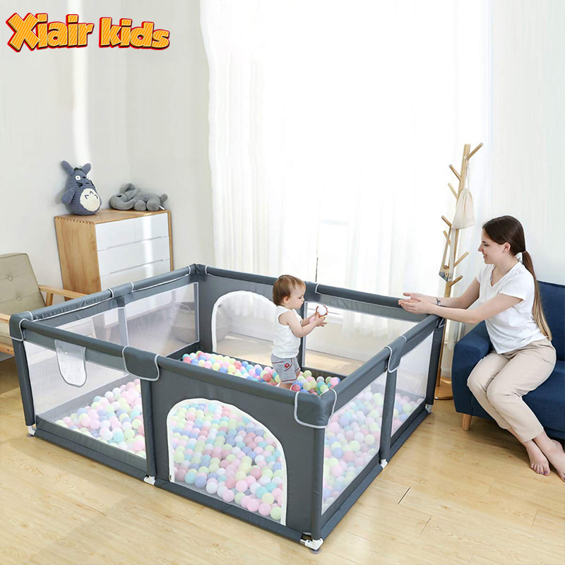 Xiair Children's Safety Playpen Newly Designed Fence Montessori Kids Furniture Multi-purpose Portable Fence for Baby Center