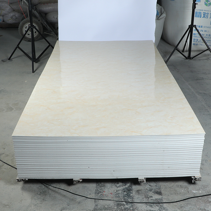 High Quality 3D Marble Plastic Sheet Laminate Pvc Uv Marble Sheet Wall Panel