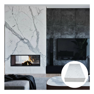 High Quality 4X8 High Gloss Uv Coating Waterproof Pvc Uv Marble Sheet Pvc Marble Wall Panel