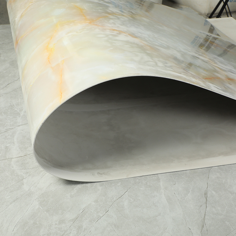 China Factory Supply High Gloss Uv Marble Sheet Pvc Wall Panels Pvc Marble Sheet