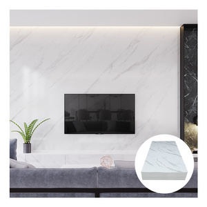 Factory Direct Sale Indoor Marble Style Pvc Sheet Pvc Marble Wall Panel