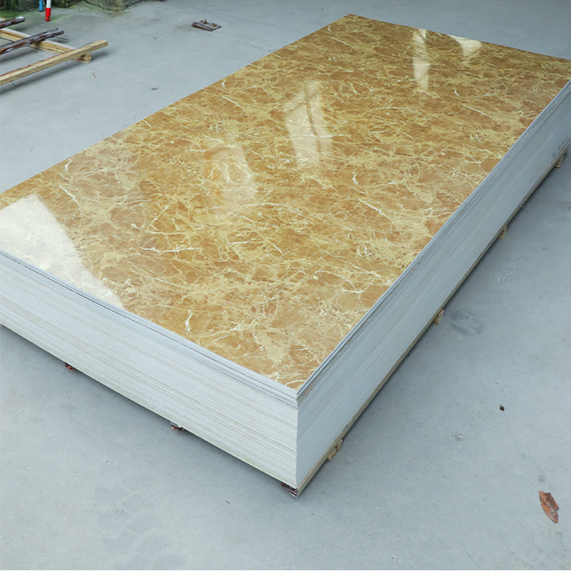 Wholesale Customized Marble Type Pvc Sheets Pvc Imitation Marble Sheets Uv Pvc Marble Sheet